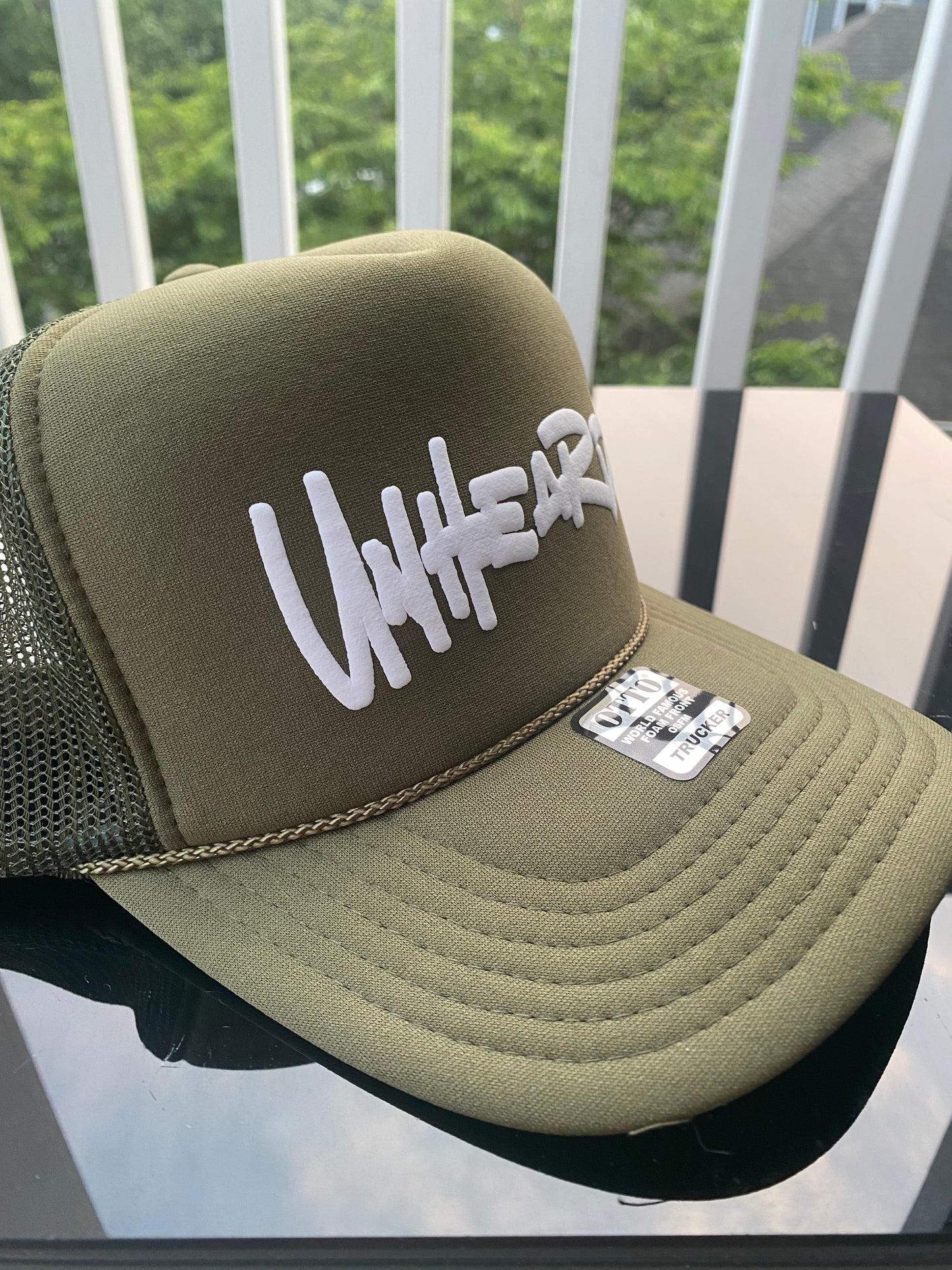 Unheard Green Trucker hat